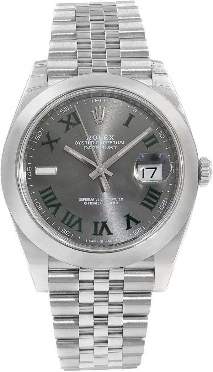 rolex stainless steel jubilee band